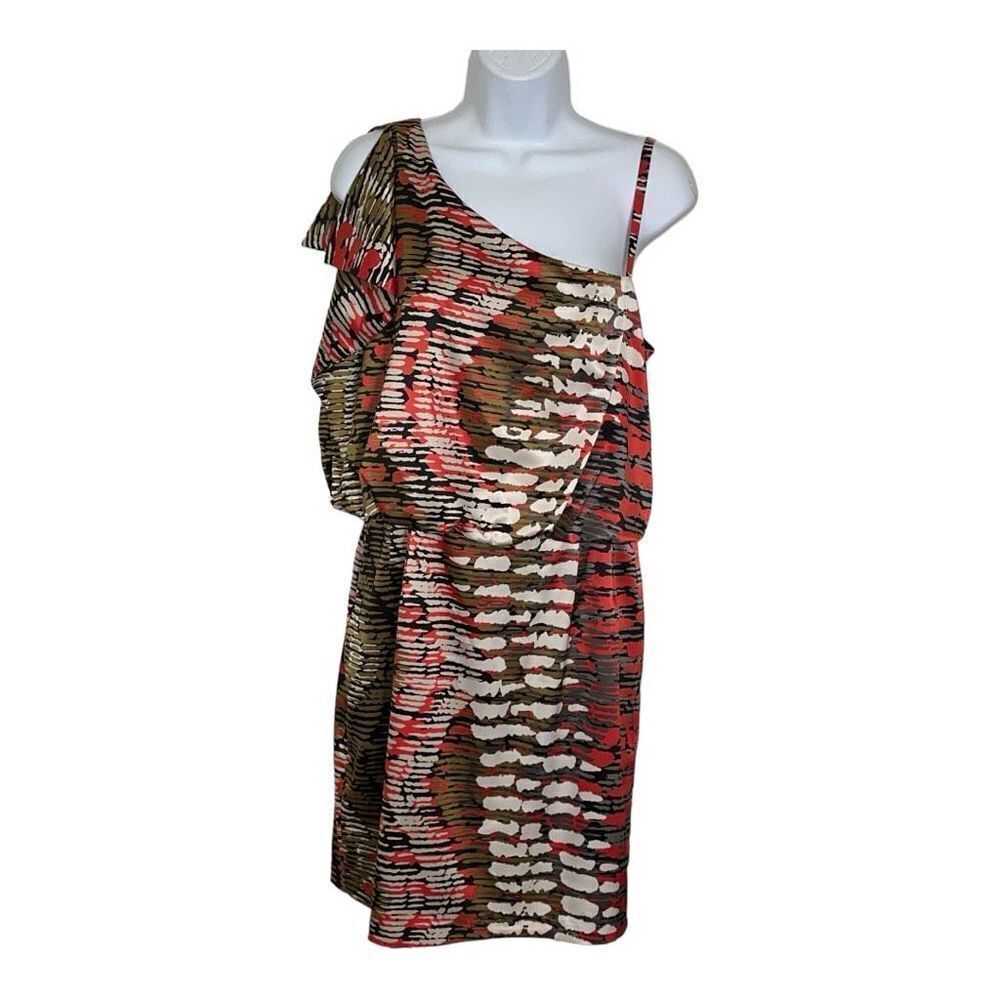 Jessica Simpson funky print dress size 8